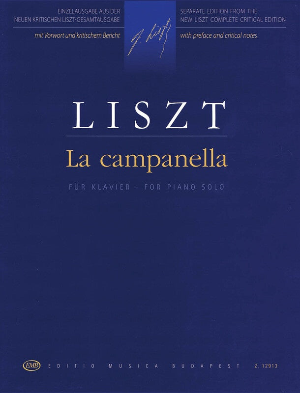 LISZT - LA CAMPANELLA PIANO