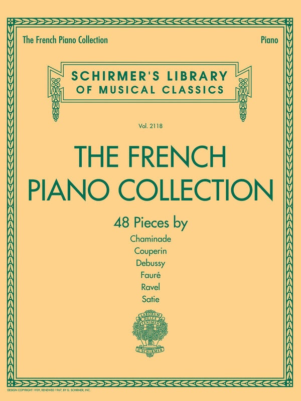 FRENCH PIANO COLLECTION 48 PIECES FOR PIANO