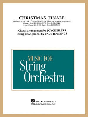 CHRISTMAS FINALE STRING ORCH (OPT CB SO CHL)