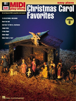CHRISTMAS CAROL FAVORITES MIDI PLAY ALONG EP