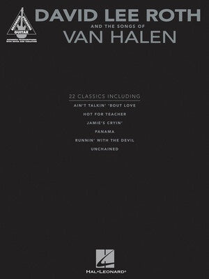 DAVID LEE ROTH AND THE SONGS OF VAN HALEN GTR TA