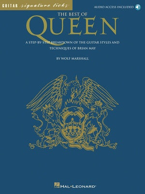 BEST OF QUEEN GUITAR SIGNATURE LICKS BK/OLA