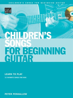 CHILDRENS SONGS FOR BEGINNING GUITAR BK/CD
