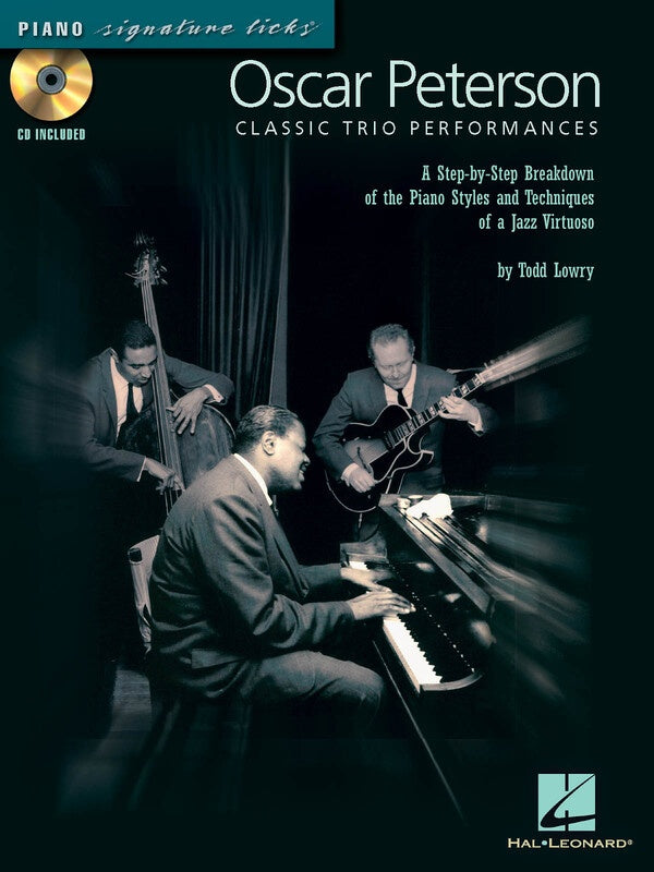 OSCAR PETERSON SIG LICKS PIANO BK/CD