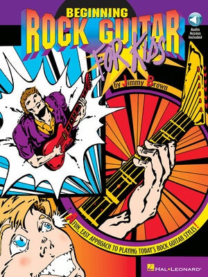 BEGINNING ROCK GUITAR FOR KIDS BK/OLA