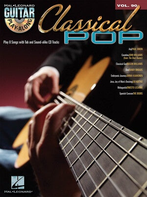 CLASSICAL POP GUITAR PLAY ALONG BK/CD V90