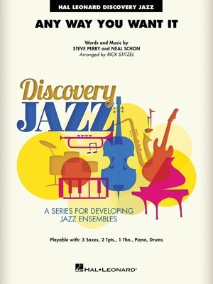 ANY WAY YOU WANT IT FOR JAZZ ENSEMBLE JE1.5 SC/PTS