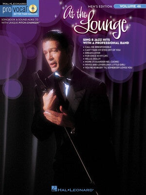AT THE LOUNGE PRO VOCAL MEN V46 BK/CD