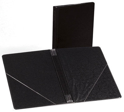 CHORAL FOLDER 7.75 X 11 ELASTICS FLAT PKTS OCTAVO