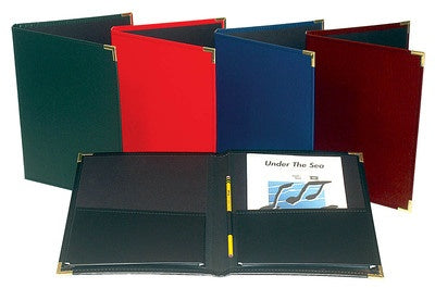 CHORAL FOLDER 9 X 12 EXP PKTS PENCIL LOOP BLACK