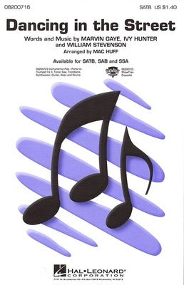 DANCING IN THE STREET SHOWTRAX CD