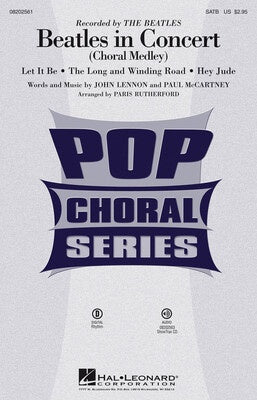 BEATLES IN CONCERT SATB