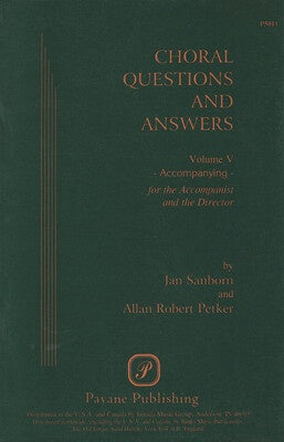 CHORAL QUESTIONS AND ANSWERS VOL 5