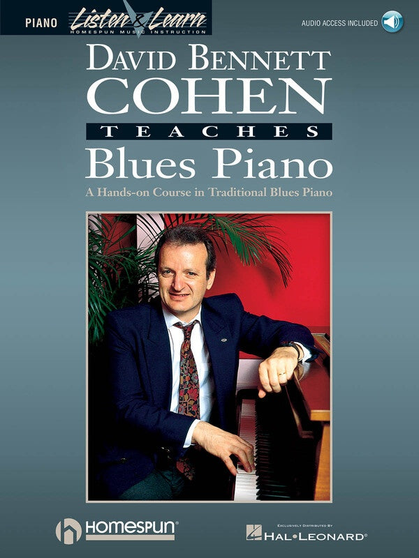DAVID BENNETT COHEN TEACHES BLUES PIANO BK/OLA