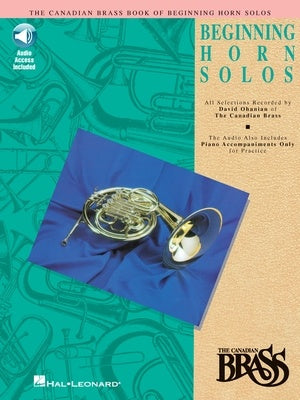 CANADIAN BRASS BEGINNING SOLOS BK/CD HORN