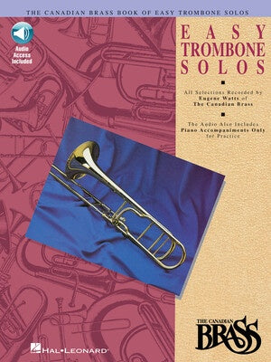 CANADIAN BRASS EASY TROMBONE SOLOS BK/CD