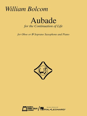BOLCOM - AUBADE FOR OBOE OR SOPRANO SAX/PIANO