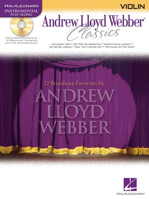 ANDREW LLOYD WEBBER CLASSICS VIOLIN BK/CD