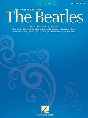 BEST OF THE BEATLES FOR CELLO 2ND EDITION