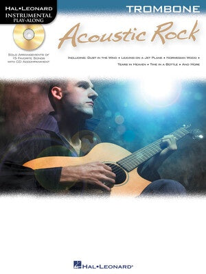 ACOUSTIC ROCK BK/CD TROMBONE