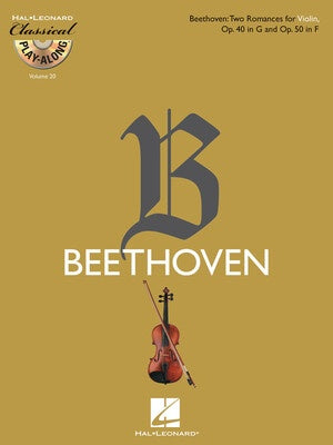 CLASSICAL PLAY ALONG 2 ROMANCES VIOLIN OP 40 OP