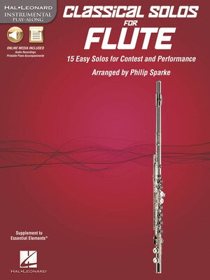 CLASSICAL SOLOS FOR FLUTE BK/CDROM