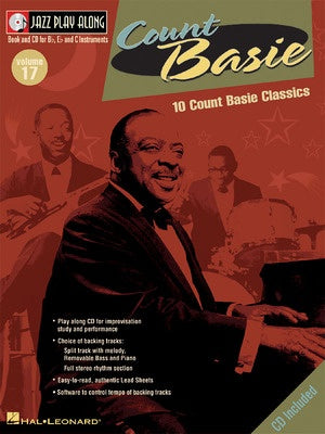 COUNT BASIE JAZZ PLAY ALONG BK/CD V17
