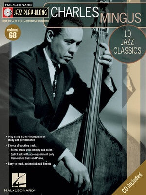 CHARLES MINGUS JAZZ PLAYALONG V68 BK/CD