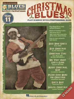 CHRISTMAS BLUES PLAY ALONG V11 BK/CD