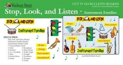 CUT N GO BOARDS STOP LOOK AND LISTEN