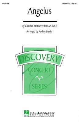 ANGELUS (MONTEVERDI/SNYDER) 3PT MIXED