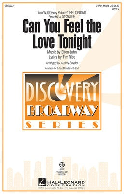 CAN YOU FEEL THE LOVE TONIGHT 3 PT MIXED