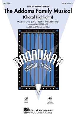 ADDAMS FAMILY MUSICAL SATB