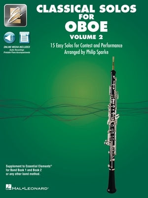 CLASSICAL SOLOS FOR OBOE VOL 2 BK/OLM