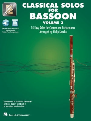 CLASSICAL SOLOS FOR BASSOON VOL 2 BK/OLM