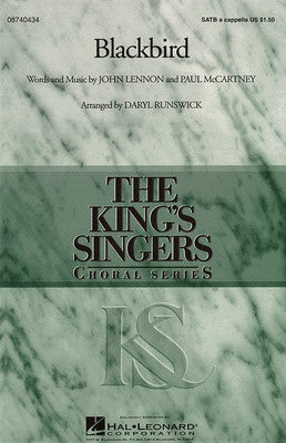 BLACKBIRD SATB A CAPPELLA