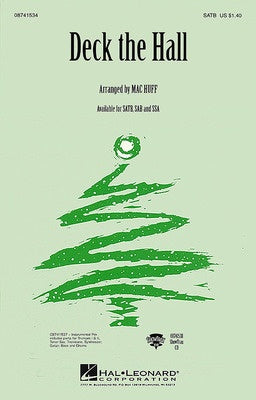 DECK THE HALL SATB ARR HUFF