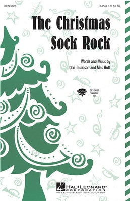 CHRISTMAS SOCK ROCK 2PT