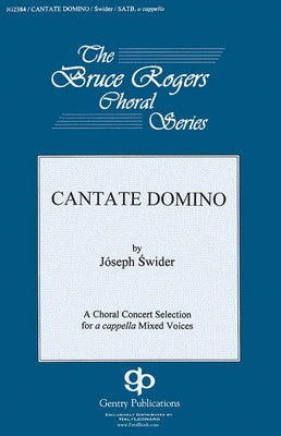 CANTATE DOMINO SATB DIVISI A CAPPELLA (POD)