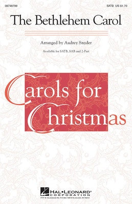 BETHLEHEM CAROL SATB