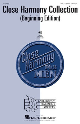 CLOSE HARMONY COLLECTION BEGINNING EDITION TTBB