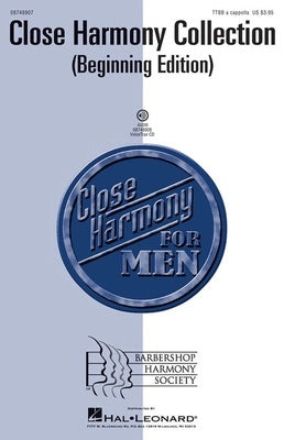 CLOSE HARMONY COLLECTION BEGINNING EDITION VOICETRAX CD