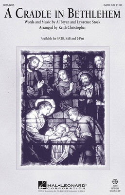 CRADLE IN BETHLEHEM SATB
