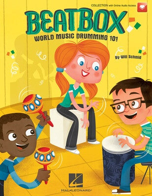 BEATBOX WORLD MUSIC DRUMMING 101 BK/OLA