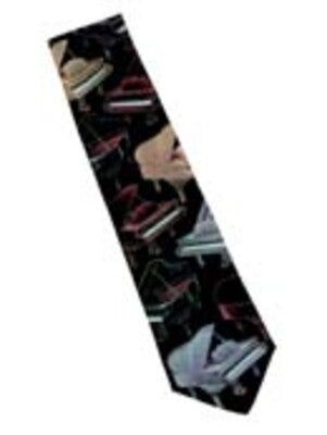 CRAZY TIE POLYESTER GRAND PIANO