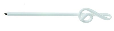 BENT PEN G CLEF JUNIOR POCKET SIZE WHITE