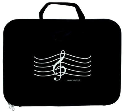BRIEFCASE TREBLE CLEF BLACK