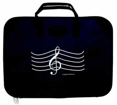 BRIEFCASE G CLEF NAVY