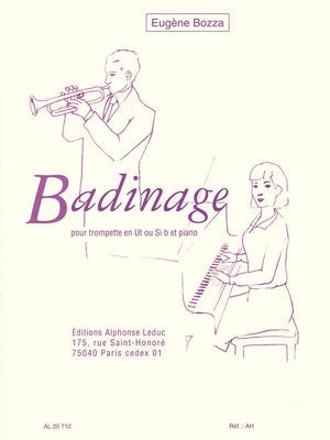 BOZZA - BADINAGE TRUMPET/PIANO