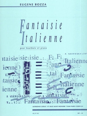 BOZZA - ITALIAN FANTASY FOR OBOE/PIANO